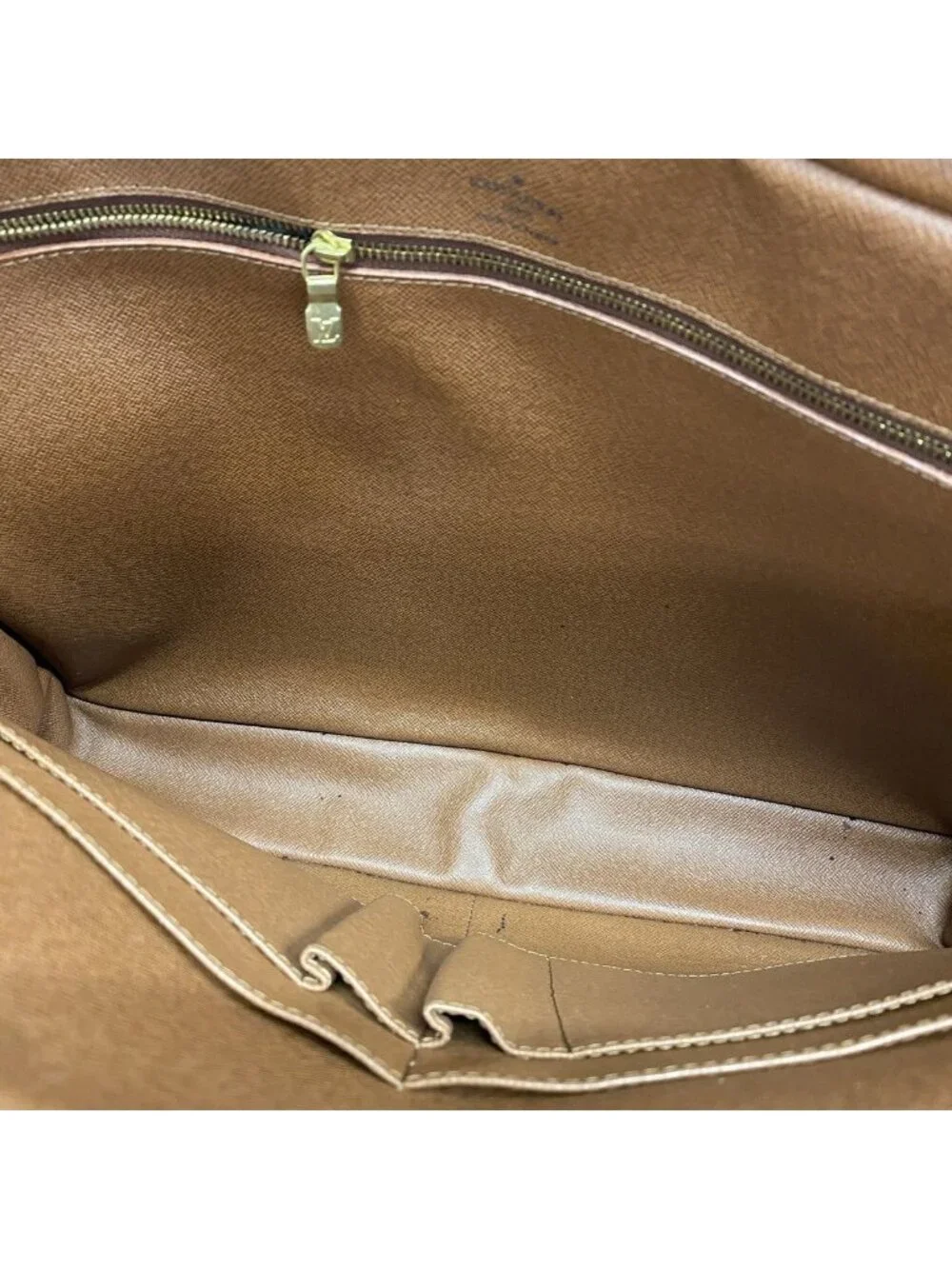 Louis Vuitton Business Bag Monogram Porte Documents Voyage Brown